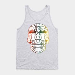 Battle of the Bay Sugar Skull Tank Top